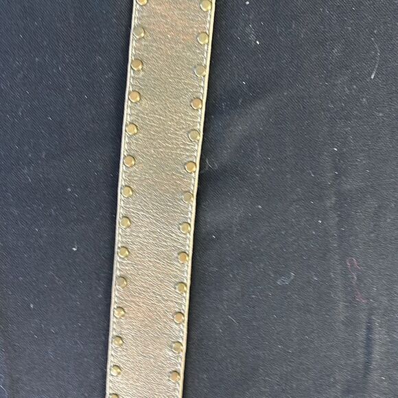 Cache Bronze with Bling Cross Buckle Belt - Picture 3 of 5